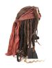 Lot #553 - PIRATES OF THE CARIBBEAN SERIES (2003-2017) - Captain Jack Sparrow's (Johnny Depp) and Angelica's (Penelope Cruz) Wig and Bandana - 3