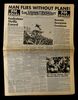 Lot #593 - THE ROCKETEER (1991) - Bulldog Cafe Menu, "Rocketeer Thrills Crowd" Newspaper, and Bigelow's Air Circus Memorabilia - 3