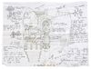 Lot #594 - THE ROCKETEER (1991) - A. "Peevy" Peabody's Hand-drawn (Alan Arkin) Rocket Pack Schematics