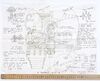 Lot #594 - THE ROCKETEER (1991) - A. "Peevy" Peabody's Hand-drawn (Alan Arkin) Rocket Pack Schematics - 4
