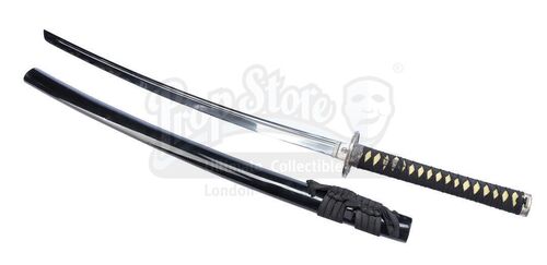 Lot #600 - SAFE HOUSE (1998) - Mace Sowell's (Patrick Stewart) Hero Sword