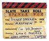 Lot #616 - SILVER STREAK (1976) - Second Unit Clapperboard