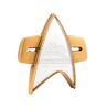 Lot #646 - STAR TREK: VOYAGER (TV SERIES, 1995-2001) - Captain Janeway's (Kate Mulgrew) Opening Combadge - 4