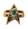 Lot #646 - STAR TREK: VOYAGER (TV SERIES, 1995-2001) - Captain Janeway's (Kate Mulgrew) Opening Combadge - 9