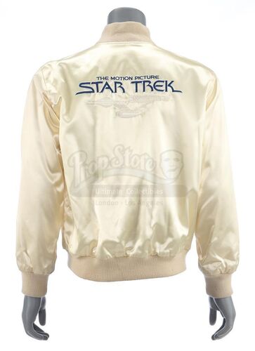 Lot #650 - STAR TREK: THE MOTION PICTURE (1979) - Yellow Satin Crew Jacket