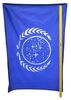 Lot #655 - STAR TREK: GENERATIONS (1994) - United Federation of Planets Flag - 4