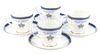 Lot #657 - STAR TREK: GENERATIONS (1994) - USS Enterprise NCC-1701-D Tea Set