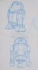 Lot #668 - STAR WARS: PREQUEL TRILOGY (1999-2005) - Doug Chiang Hand-Drawn Astromech Droid Concept Sketches - 7