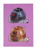 Lot #692 - STAR WARS: REVENGE OF THE SITH (2005) - Marco Nero Hand-Coloured R4-G9 Droid Designs - 2