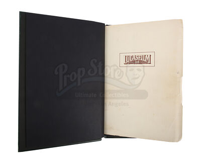 Lot #753 - STAR WARS: RETURN OF THE JEDI (1983) - Roger Christian's Third Draft Script
