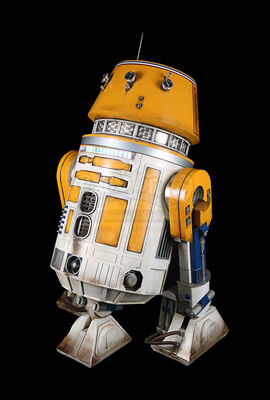 Lot #773 - STAR WARS: THE RISE OF SKYWALKER (2019) - Remote-Controlled Light-Up R5 Droid