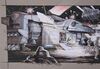 Lot #786 - STARSHIP TROOPERS (1997) - Hand-painted Dropship Landing Concept Artwork by Jim Martin - 3
