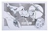 Lot #788 - STARSHIP TROOPERS (1997) - Hand-drawn and Hand-painted Concepts of Johnny Rico (Casper Van Dien) in Stasis by Jim Martin - 5