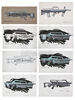 Lot #790 - STARSHIP TROOPERS (1997) - Hand-drawn and Hand-coloured Infantry Weapons Concept Art by Jim Martin