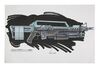 Lot #790 - STARSHIP TROOPERS (1997) - Hand-drawn and Hand-coloured Infantry Weapons Concept Art by Jim Martin - 5