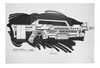 Lot #790 - STARSHIP TROOPERS (1997) - Hand-drawn and Hand-coloured Infantry Weapons Concept Art by Jim Martin - 7