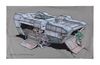 Lot #792 - STARSHIP TROOPERS (1997) - Hand-drawn and Hand-coloured Retrieval Boat Concept Artwork by Allan Cameron and Jim Martin - 2