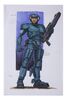 Lot #793 - STARSHIP TROOPERS (1997) - John Bell Hand-Painted Johnny Rico (Casper Van Dien) Concept Artwork - 2