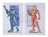 Lot #793 - STARSHIP TROOPERS (1997) - John Bell Hand-Painted Johnny Rico (Casper Van Dien) Concept Artwork - 10