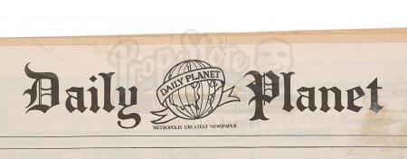 Lot #803 - SUPERMAN II (1980) AND SUPERMAN III (1983) - Set of Daily Planet Newspapers - 5