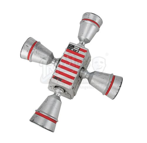 Lot #807 - SUPERMAN IV: THE QUEST FOR PEACE (1987) - Miniature Model Soviet Space Station Thruster Jets