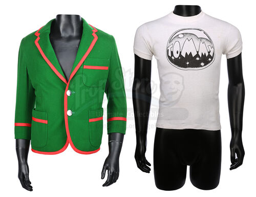 Lot #825 - TOMMY (1975) - Young Tommy's (Barry Winch) Green Coat and Tommy T-Shirt