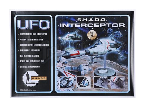 UFO INTERCEPTOR LDと雑誌のセット Amazon.com: Gerry Anderson's S.H.A.D.O UFO Interceptor with Launch