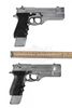 Lot #858 - UNDERWORLD: AWAKENING (2012) - Selene's (Kate Beckinsale) Stunt Pistols - 13