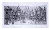 Lot #864 - VAN HELSING (2004) - Eleven Allan Cameron Hand-painted and Drawn Concept Artwork For The Transylvanian Village - 8