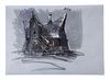 Lot #864 - VAN HELSING (2004) - Eleven Allan Cameron Hand-painted and Drawn Concept Artwork For The Transylvanian Village - 16
