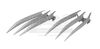 Lot #902 - X-MEN (2000) - Wolverine's (Hugh Jackman) Claws - 2