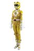 Lot #499 - MIGHTY MORPHIN' POWER RANGERS: THE MOVIE (1995) - Yellow Ranger (Karan Ashley) Costume with Light-up Helmet - 3