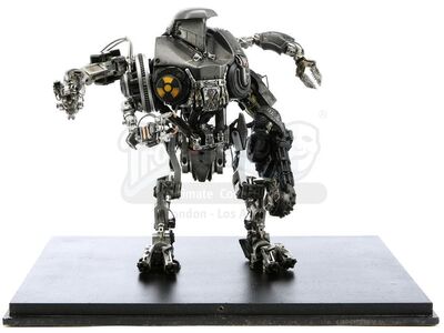 Lot #592 - ROBOCOP 2 (1990) - Phil Tippett Collection: Battle-Damaged RoboCain (Tom Noonan) Stop-Motion Puppet