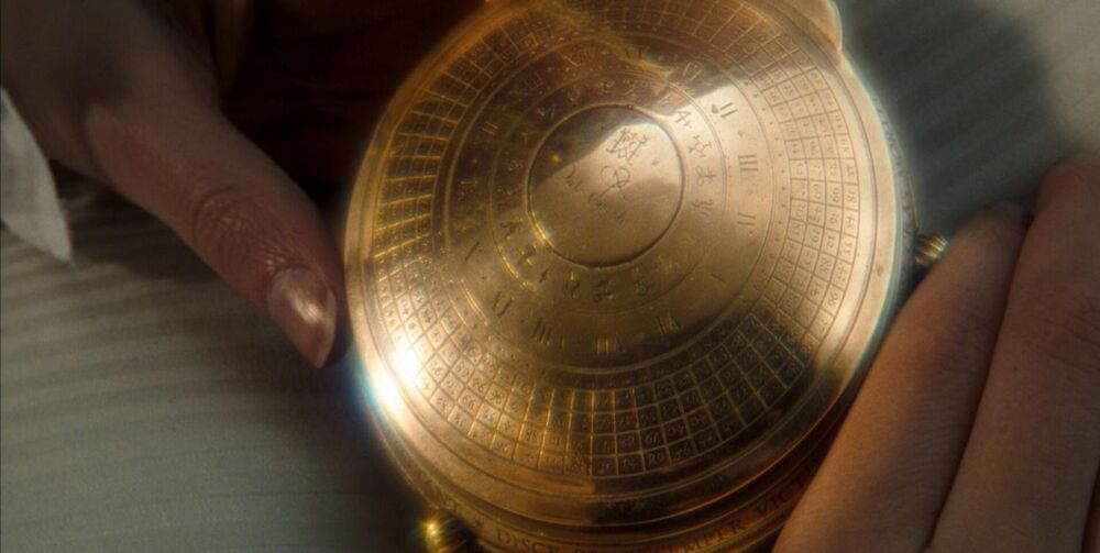 Alethiometer Prop Lot #303 - THE GOLDEN COMPASS (2007) - Lyra's (Dakota Blue Richards ...