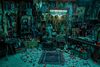 Lot #547 - PENNY DREADFUL: CITY OF ANGELS (TV SERIES, 2020-) - Cast-autographed Santa Muerte Statue Head - 13