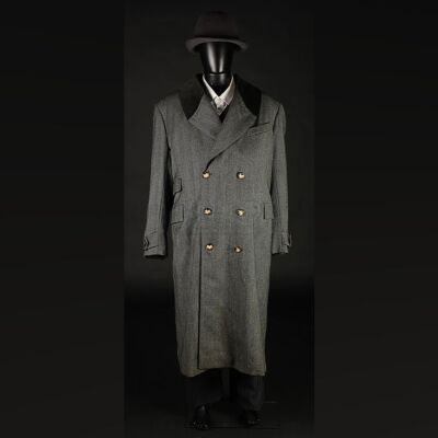 R.M. Renfield (Nonso Anozie) Grey Overcoat Costume