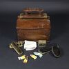 Wooden Shoe Shine Kit