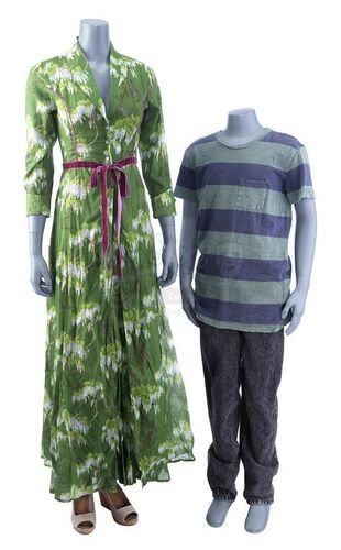 Lot # 16: THE HAUNTING OF HILL HOUSE - Olivia Crain Breaks the Vanity Costume with Young Steven Crain Costume