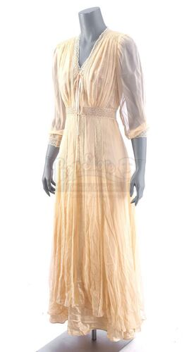 knee length dresses for ladies Rinna Scuba Crepe and Satin Cowl Neck Floor Length Dress main image 1