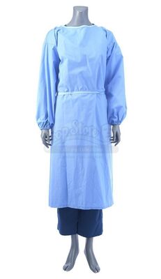 Lot # 36: THE HAUNTING OF HILL HOUSE - Shirley's Embalming Scrubs Costume
