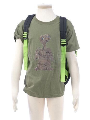 Lot # 52: THE HAUNTING OF HILL HOUSE - Young Luke's Iron-On Shirt and Backpack