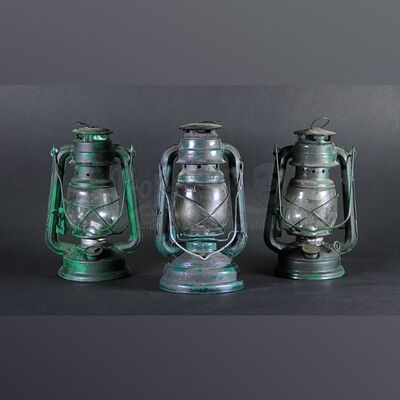 Set of Three Storm Lanterns