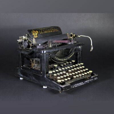 Inquisitor Vintage L C Smith Typewriter