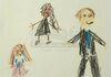 Lot # 93: THE HAUNTING OF BLY MANOR - Flora's "Come Home" Drawings for Miles - 3