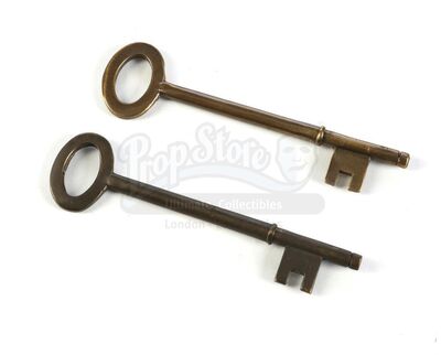 Lot # 104: THE HAUNTING OF BLY MANOR - Two Brass Keys
