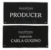 Lot # 112: THE HAUNTING OF BLY MANOR - Producer and Carla Gugino Folded Chairbacks