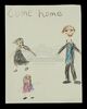 Lot # 128: THE HAUNTING OF BLY MANOR - Flora's "Come Home" Dawings for Miles - 5