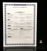 Lot # 163: THE HAUNTING OF BLY MANOR - Dani Clayton and Jamie's Wedding Rings with Civil Union License
