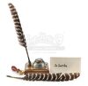 Lot # 167: THE HAUNTING OF BLY MANOR - Quill Pen and Holder with Envelope and Stamper