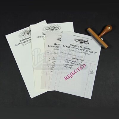 British Imperial Lubrication and Coolant Co. Rejection Letters & Stamp Set